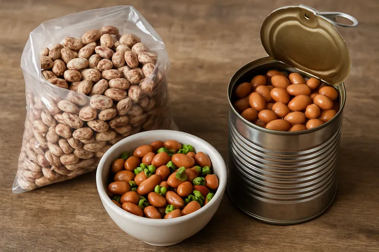 Gedroogde bonen: fijn als je bite wil, minder fijn als je planning krap is